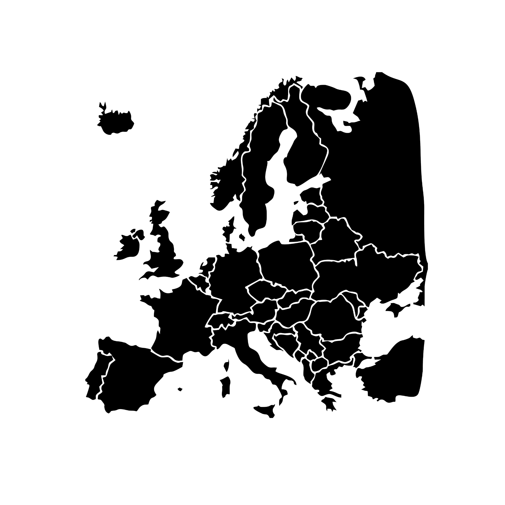 Karte Europa